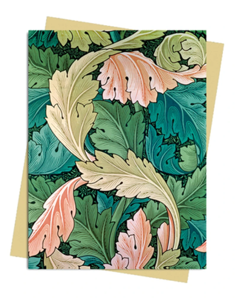 WILLIAM MORRIS ACANTHUS PACK F 6 CARDS W