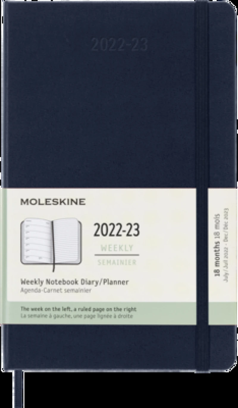 MOLESKINE 2023 18MONTH WEEKLY LARGE HARD