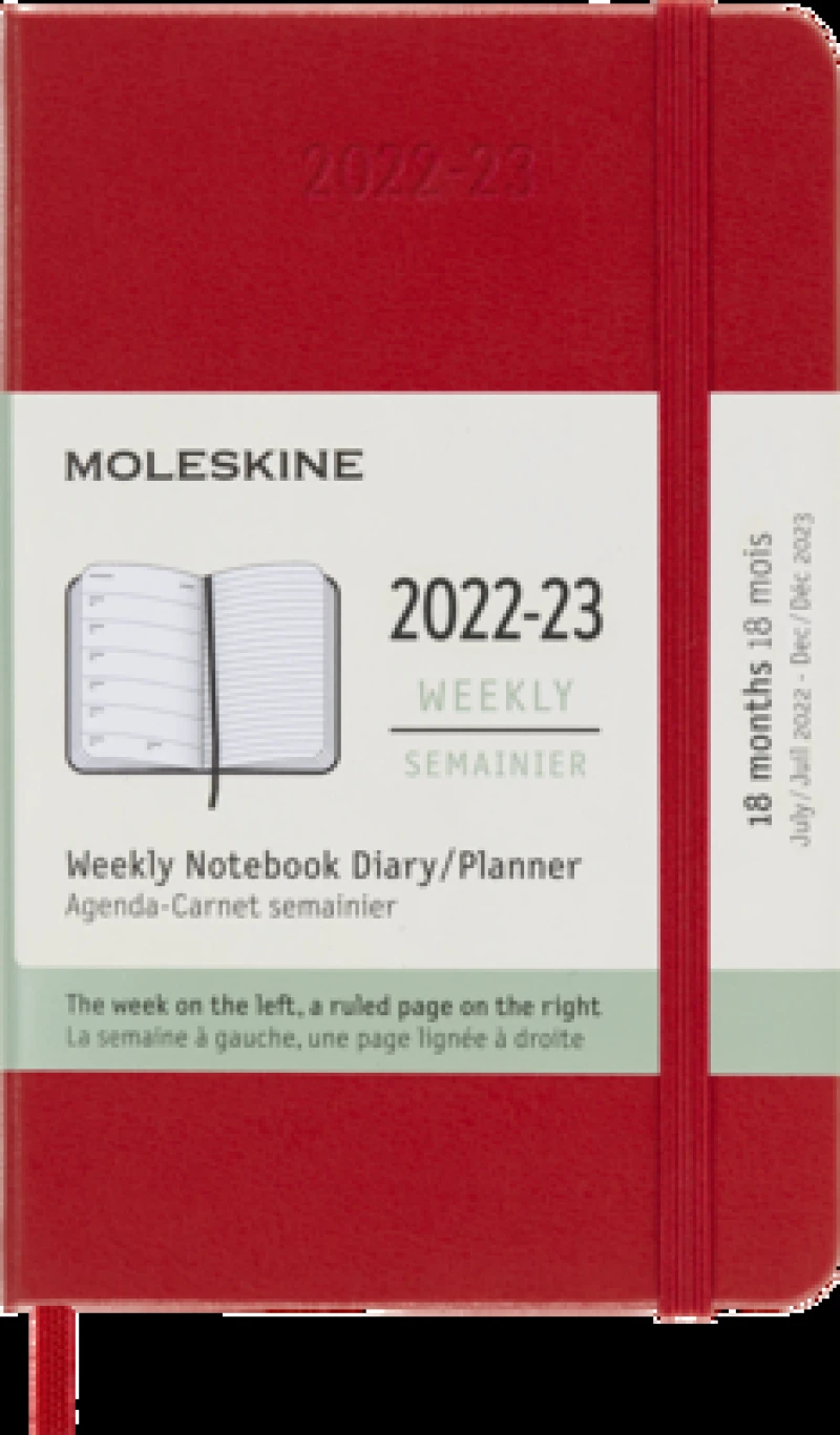 MOLESKINE 2023 18MONTH WEEKLY POCKET HAR