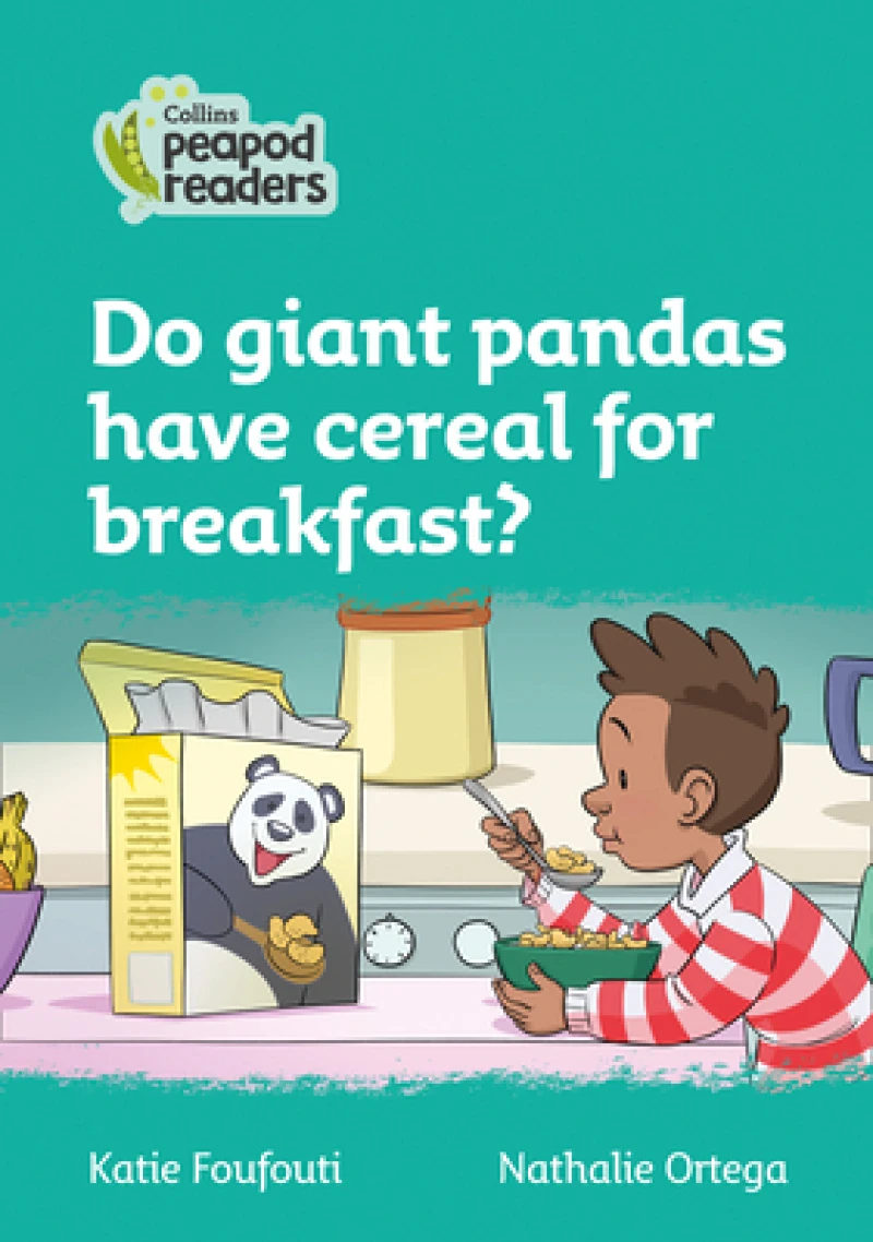 Do giant pandas have cereal for breakfast?