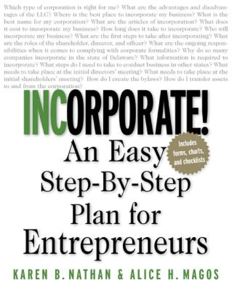 Incorporate!