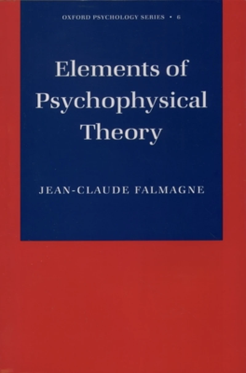 Elements of Psychophysical Theory
