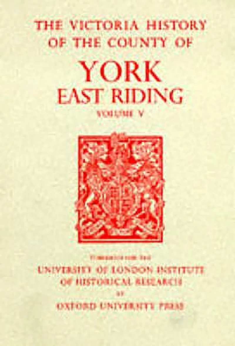 A History of the County of York East Riding