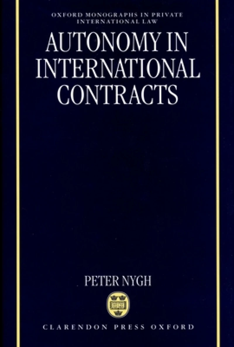 Autonomy in International Contracts
