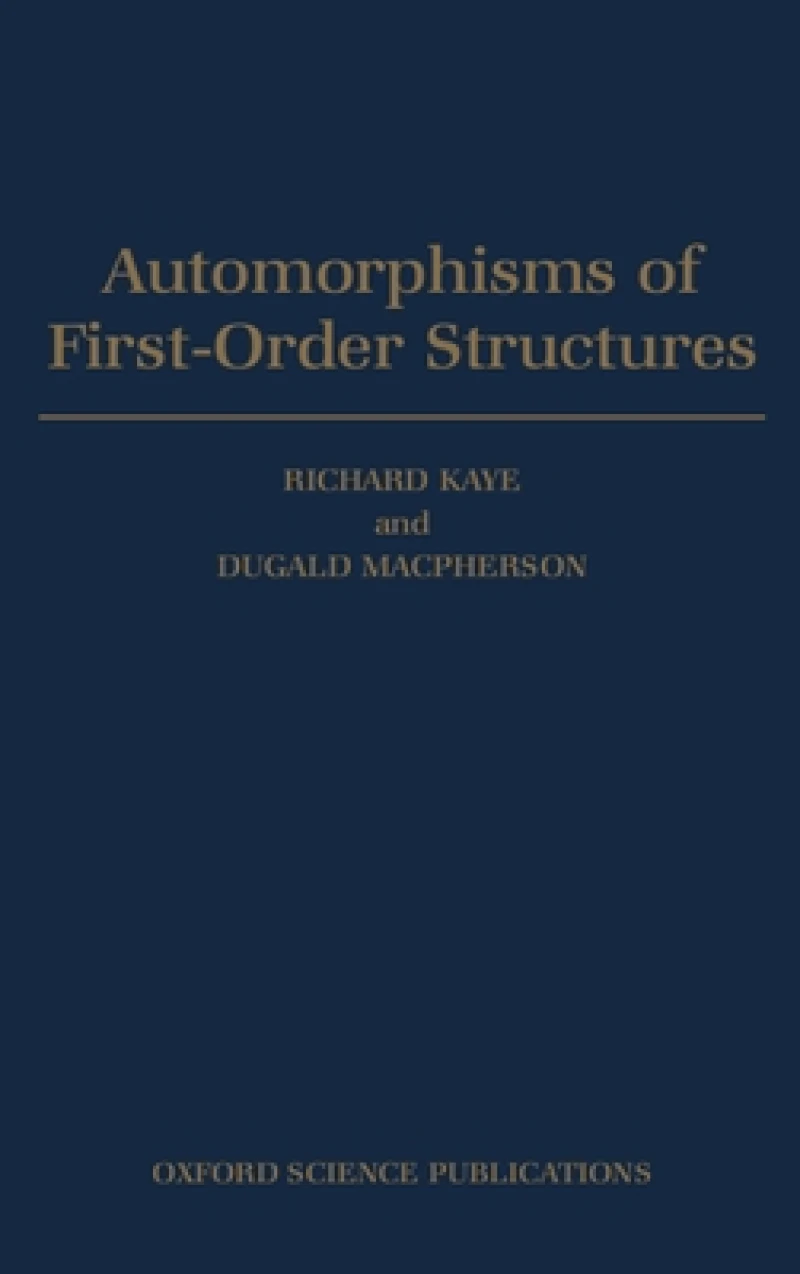 Automorphisms of First-order Structures