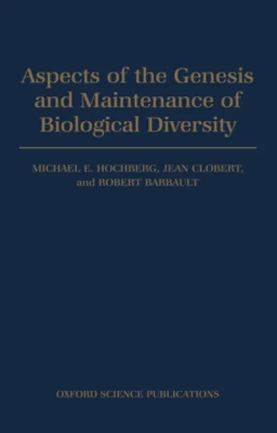Aspects of the Genesis and Maintenance of Biological Diversity