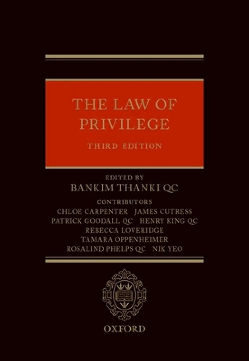 The Law of Privilege