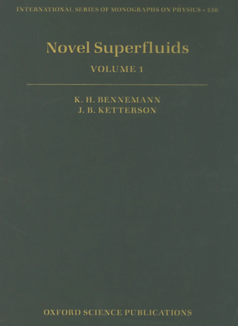 Novel Superfluids
