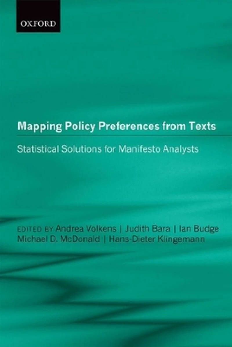 Mapping Policy Preferences from Texts