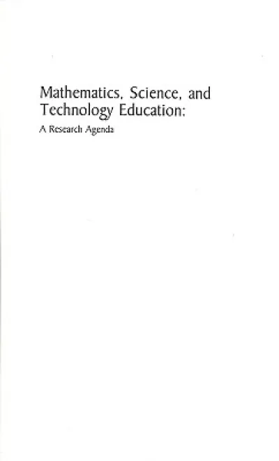 Mathematics, Science, and Technology Education