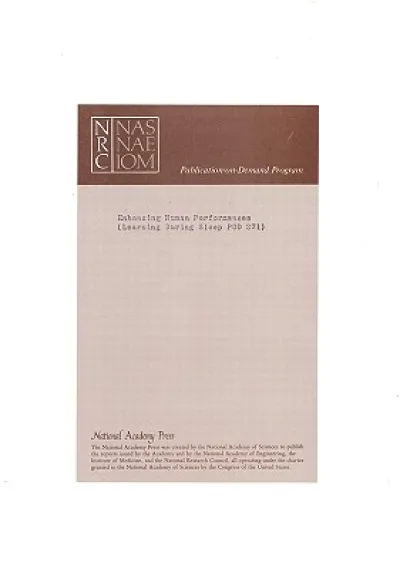 Enhancing Human Performance