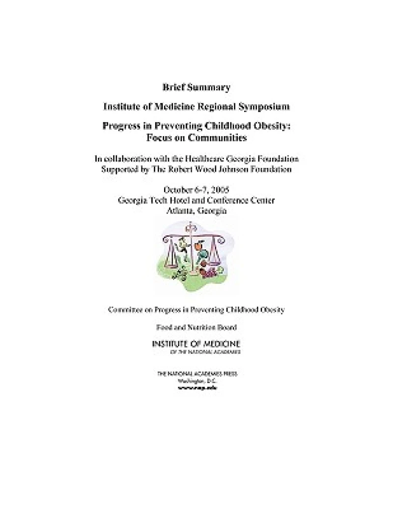 Progress in Preventing Childhood Obesity