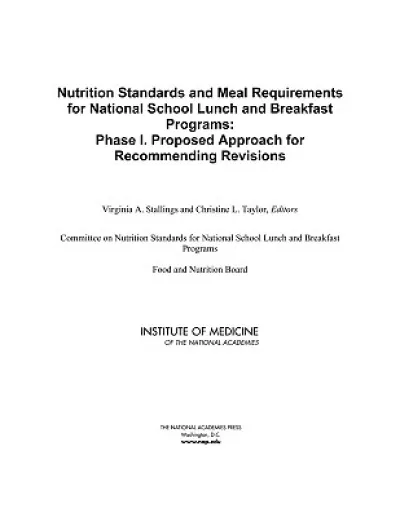 Nutrition Standards and Meal Requirements for National School Lunch and Breakfast Programs