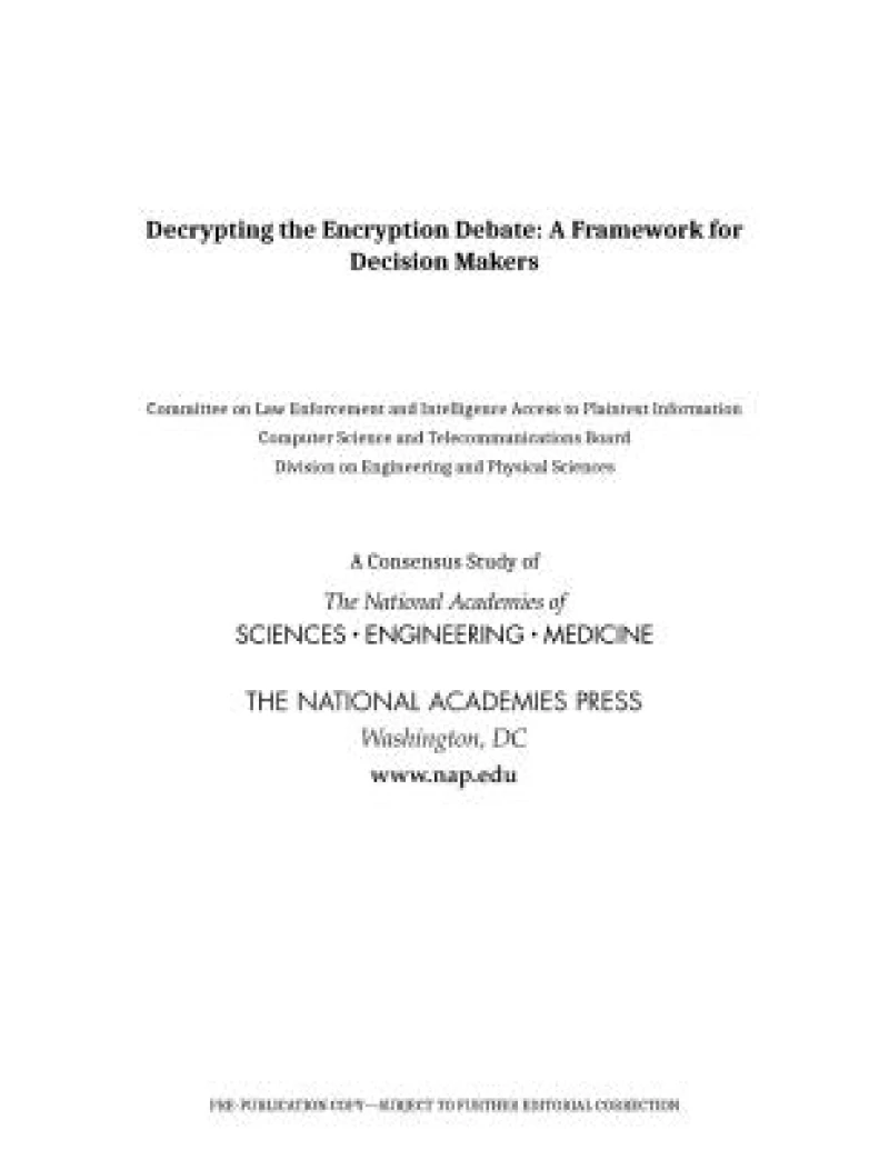 Decrypting the Encryption Debate