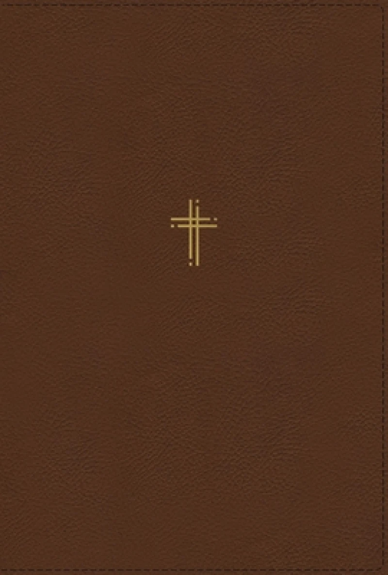 NASB, Thompson Chain-Reference Bible, Leathersoft, Brown, 1995 Text, Red Letter, Thumb Indexed, Comfort Print