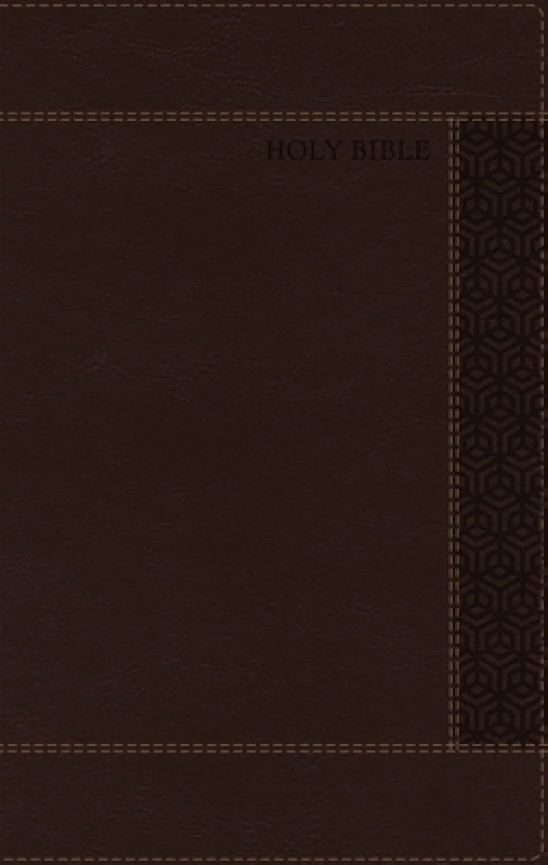 NRSVue, Holy Bible, Personal Size, Leathersoft, Brown, Comfort Print