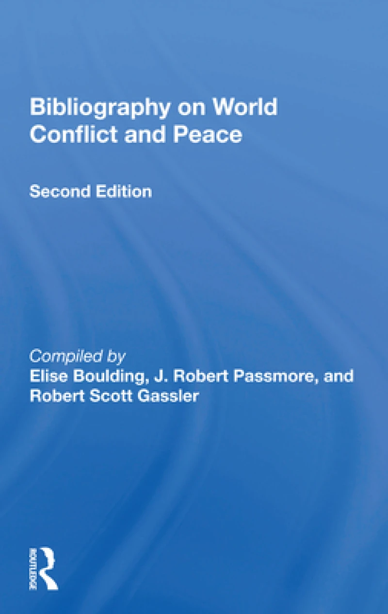 Bibliography On World Conflict And Peace