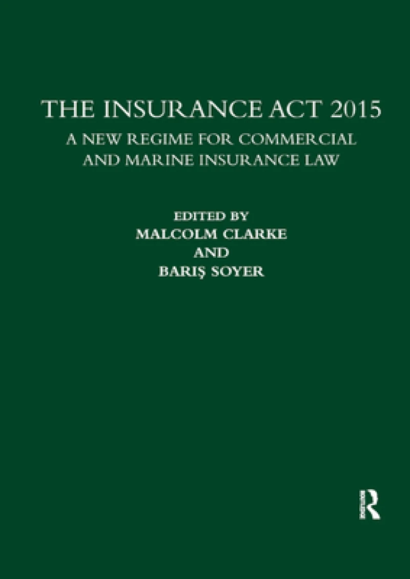 The Insurance Act 2015