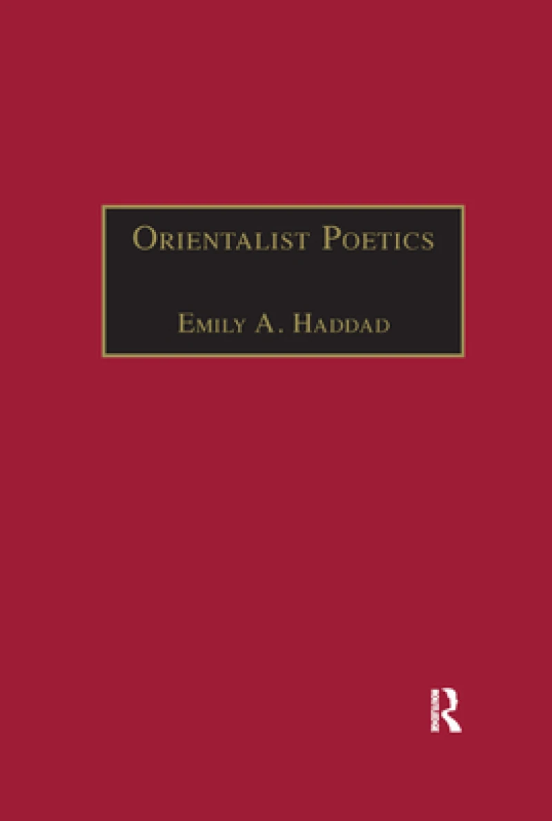 Orientalist Poetics