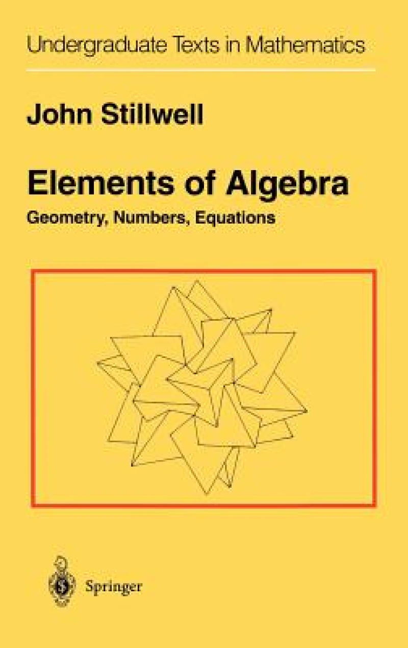 Elements of Algebra