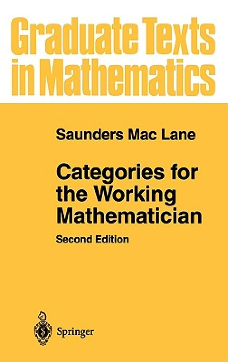Categories for the Working Mathematician