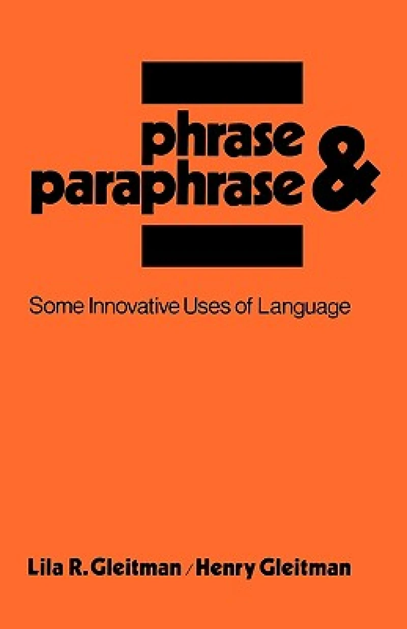 Phrase & Paraphrase