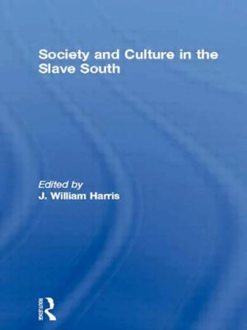 Society and Culture in the Slave South