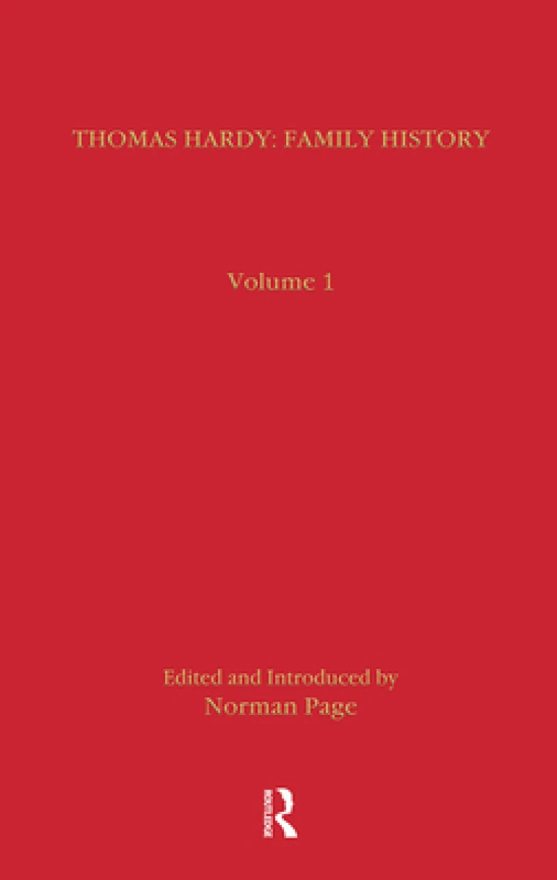 Thomas Hardy: Family History