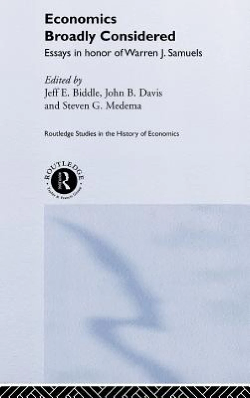 Economics Broadly Considered