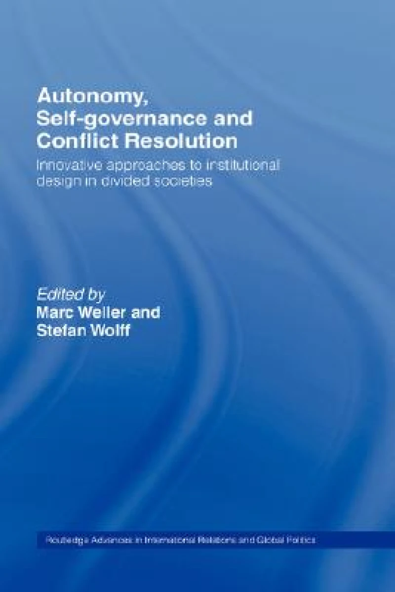 Autonomy, Self Governance and Conflict Resolution