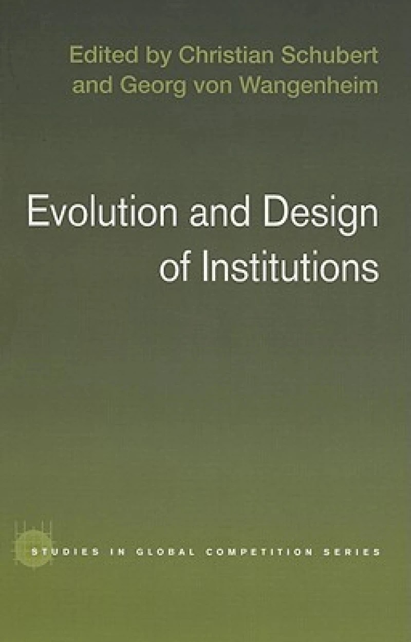 Evolution and Design of Institutions