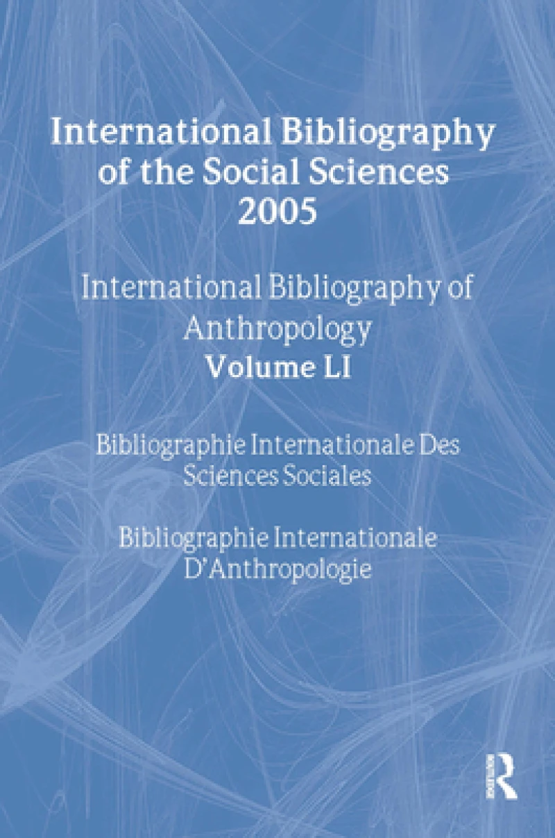 IBSS: Anthropology: 2005 Vol.51