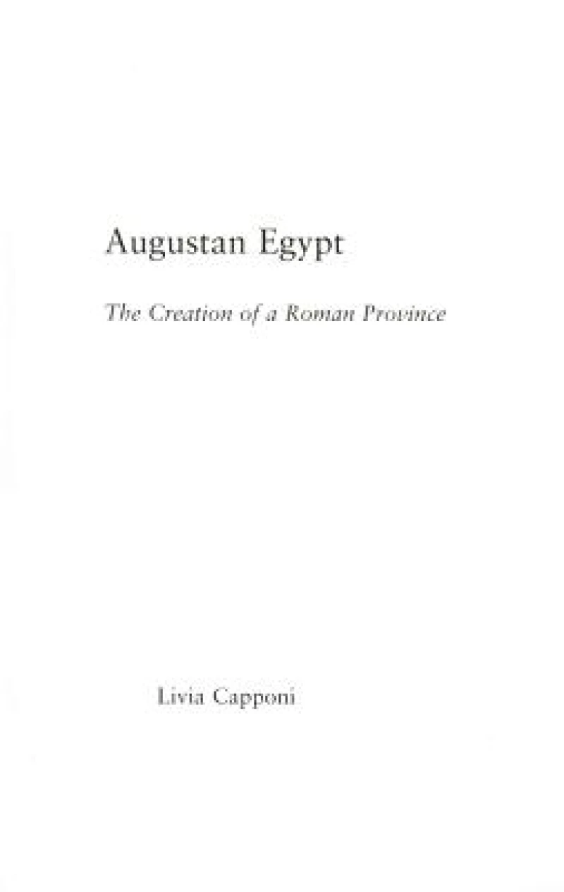 Augustan Egypt