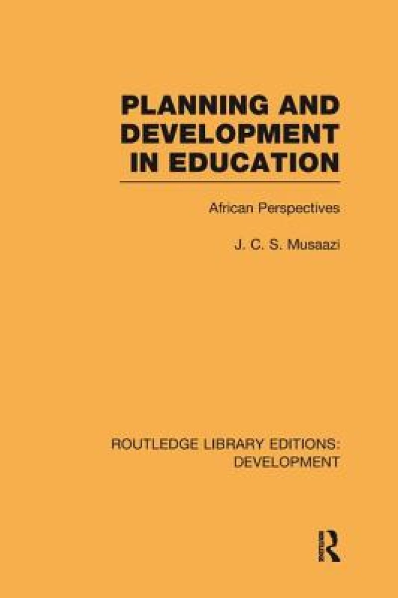 Planning and Development in Education
