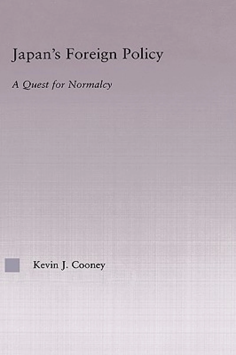 Japan's Foreign Policy Maturation