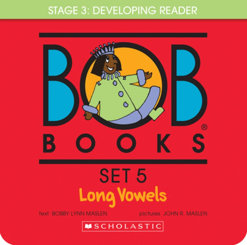 Bob Books: Long Vowels (8 Books) (Stage 3: Developing Readers)