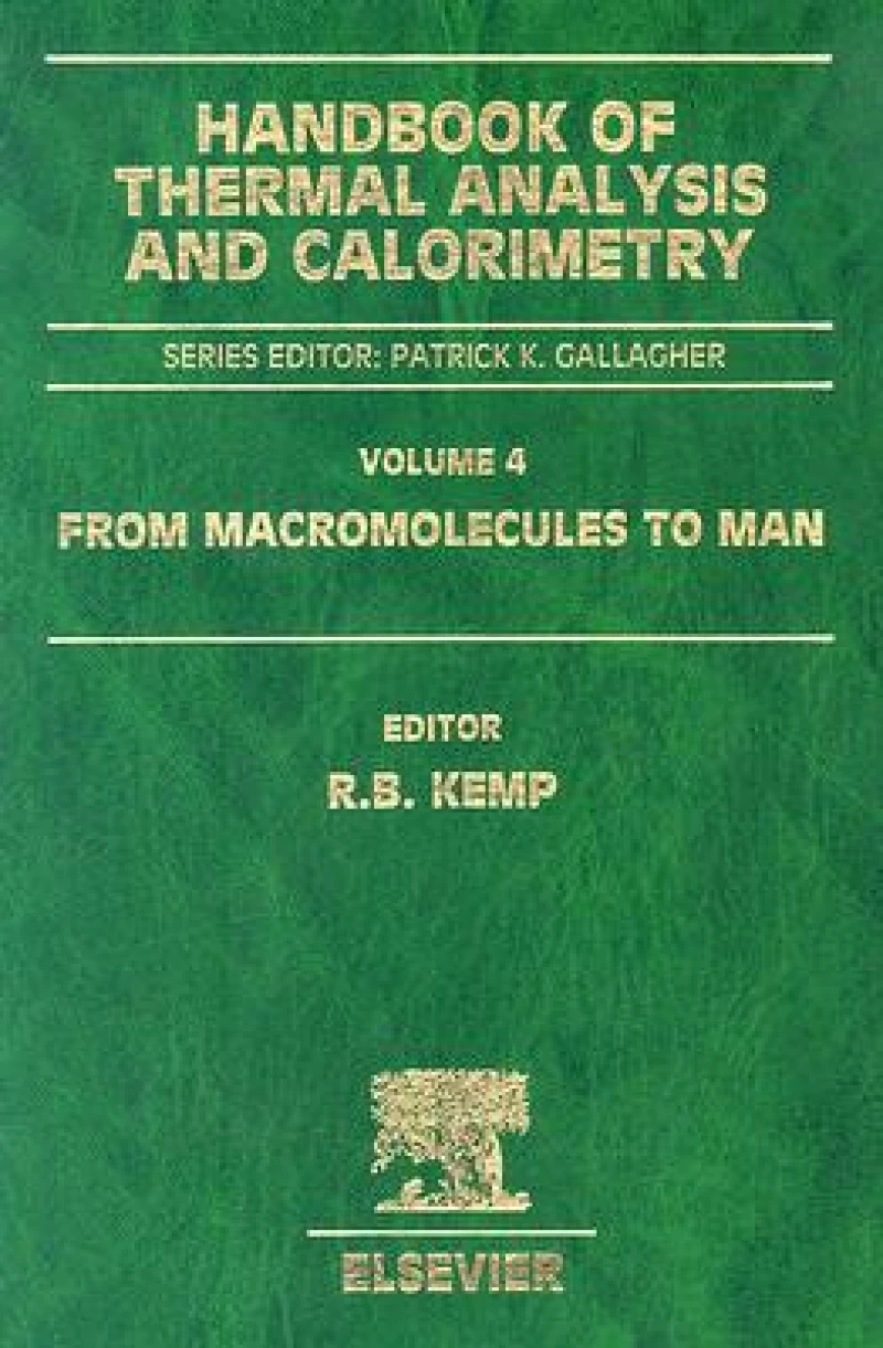 Handbook of Thermal Analysis and Calorimetry