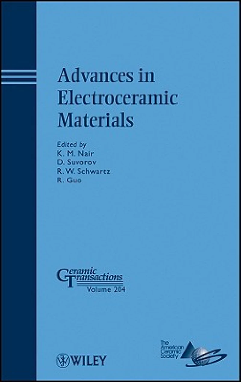 Advances in Electroceramic Materials