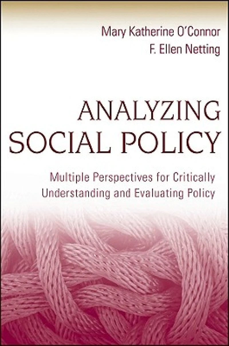 Analyzing Social Policy