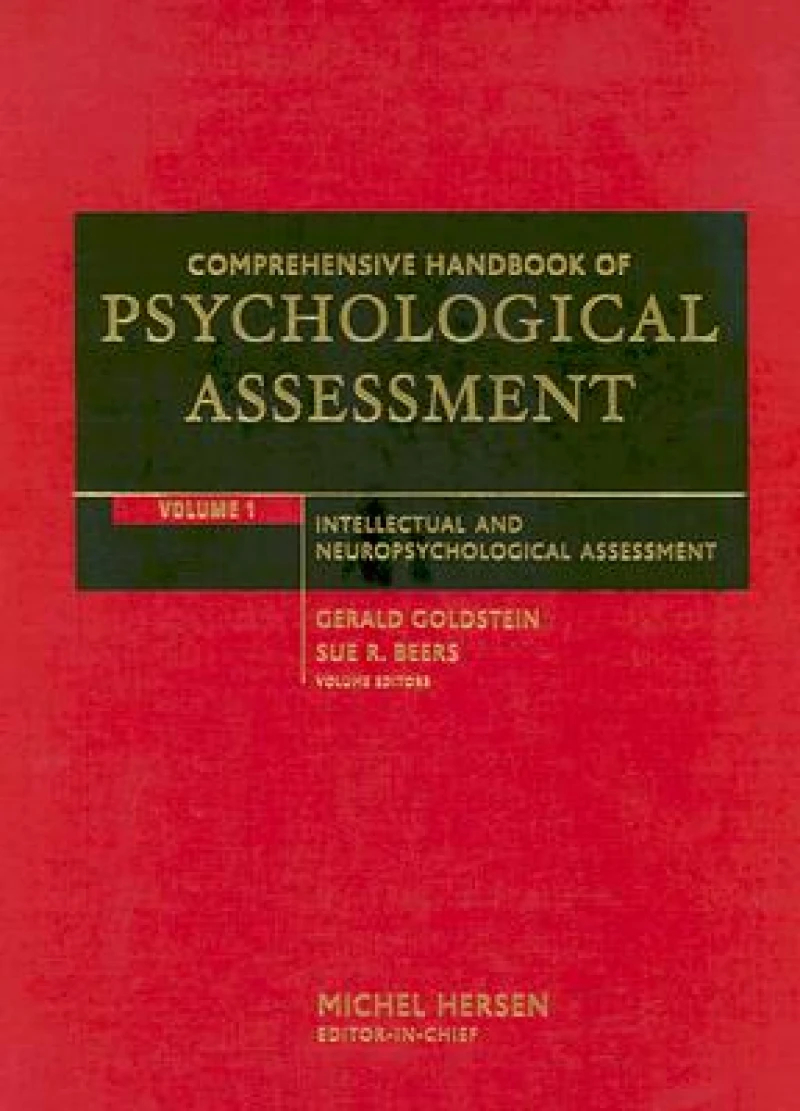 Comprehensive Handbook of Psychological Assessment, Volume 1