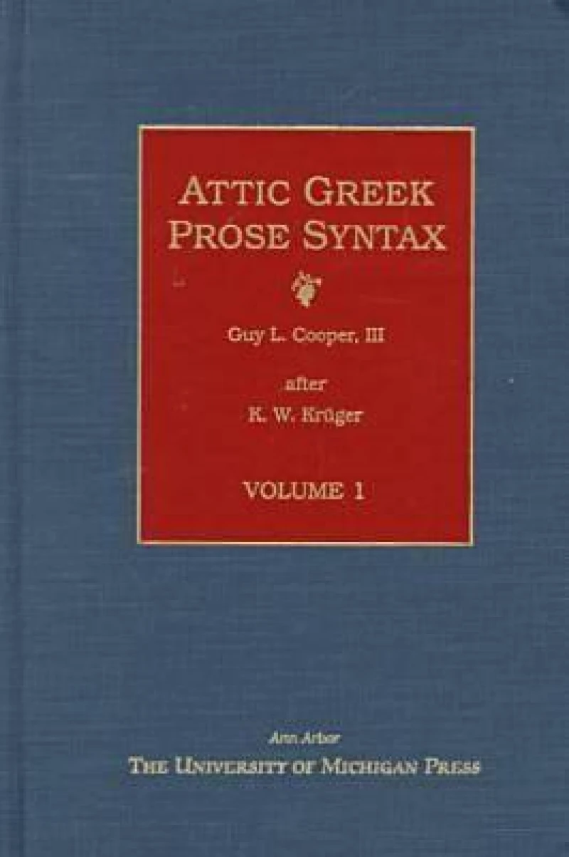 Attic Greek Prose Syntax