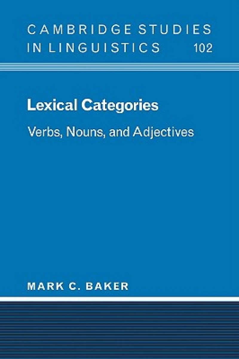 Lexical Categories