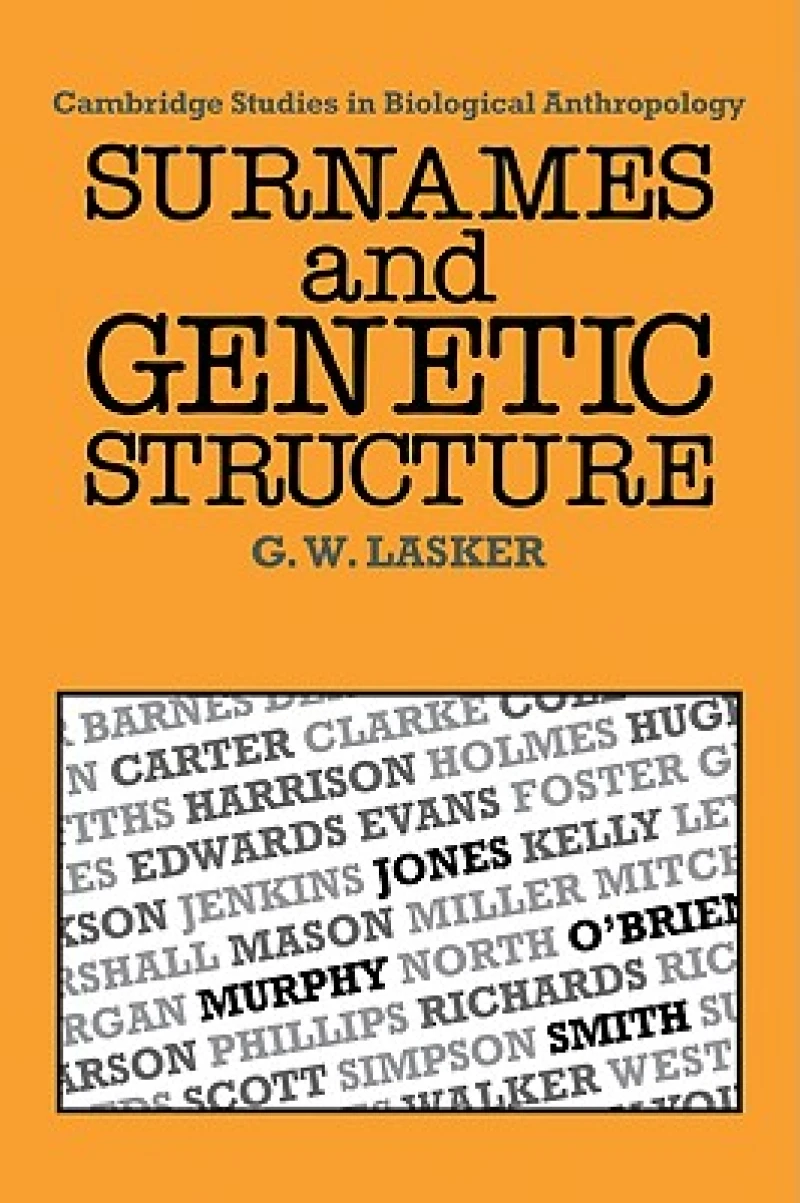 Surnames and Genetic Structure