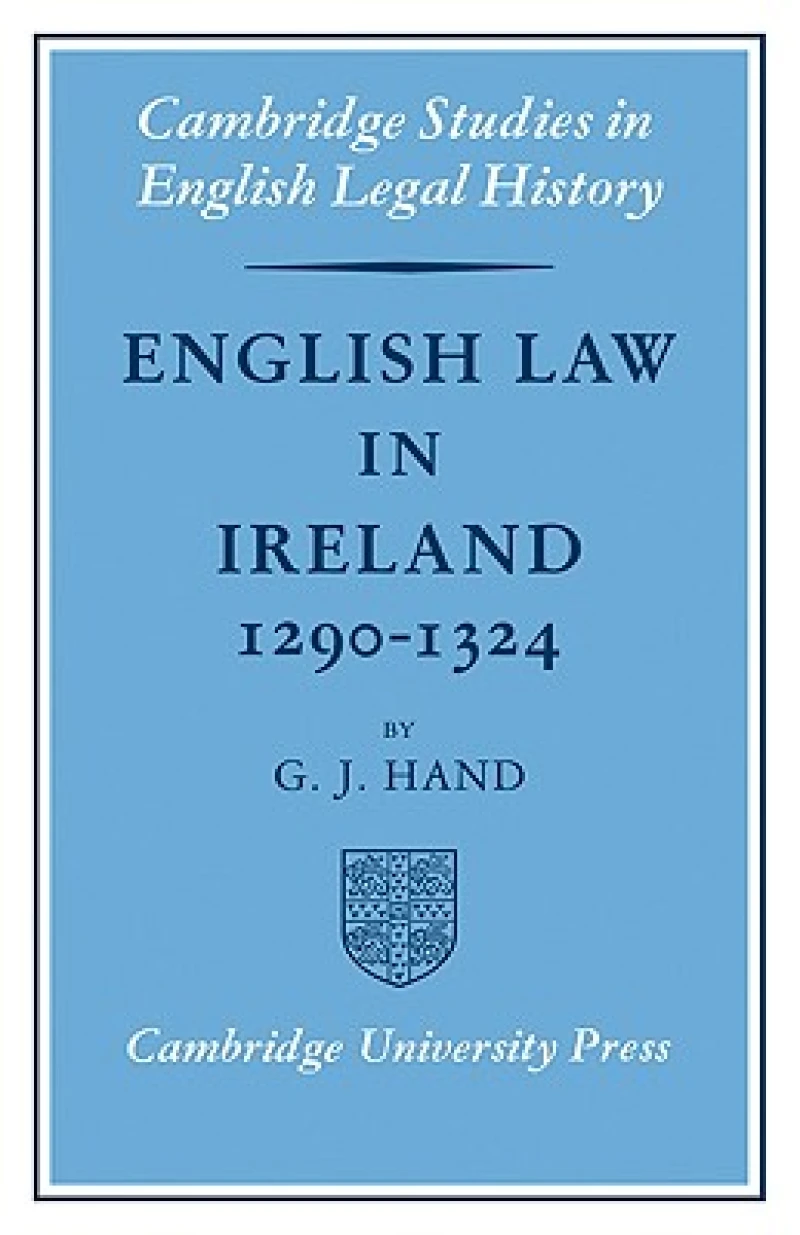 English Law in Ireland 1290–1324