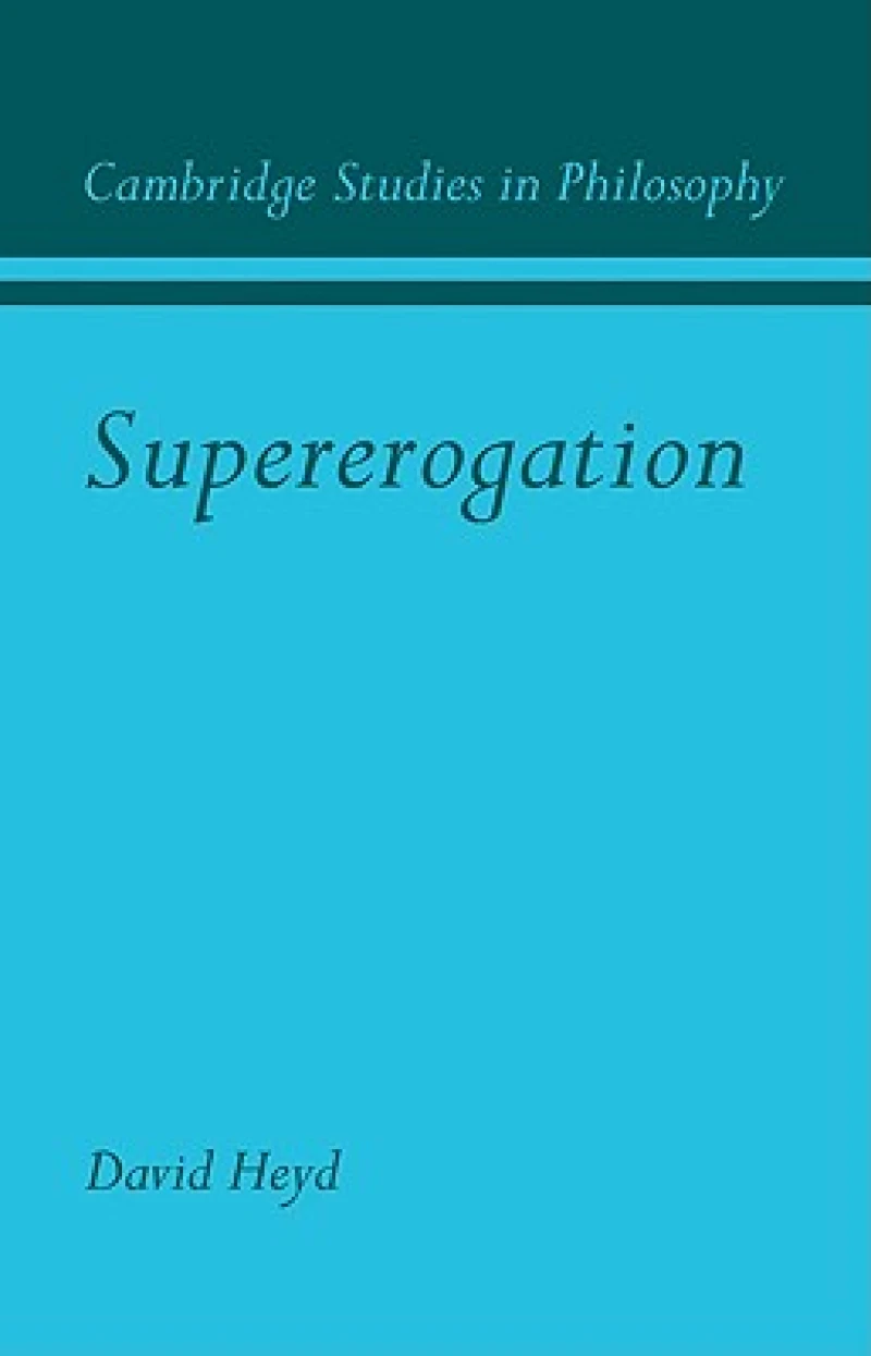 Supererogation