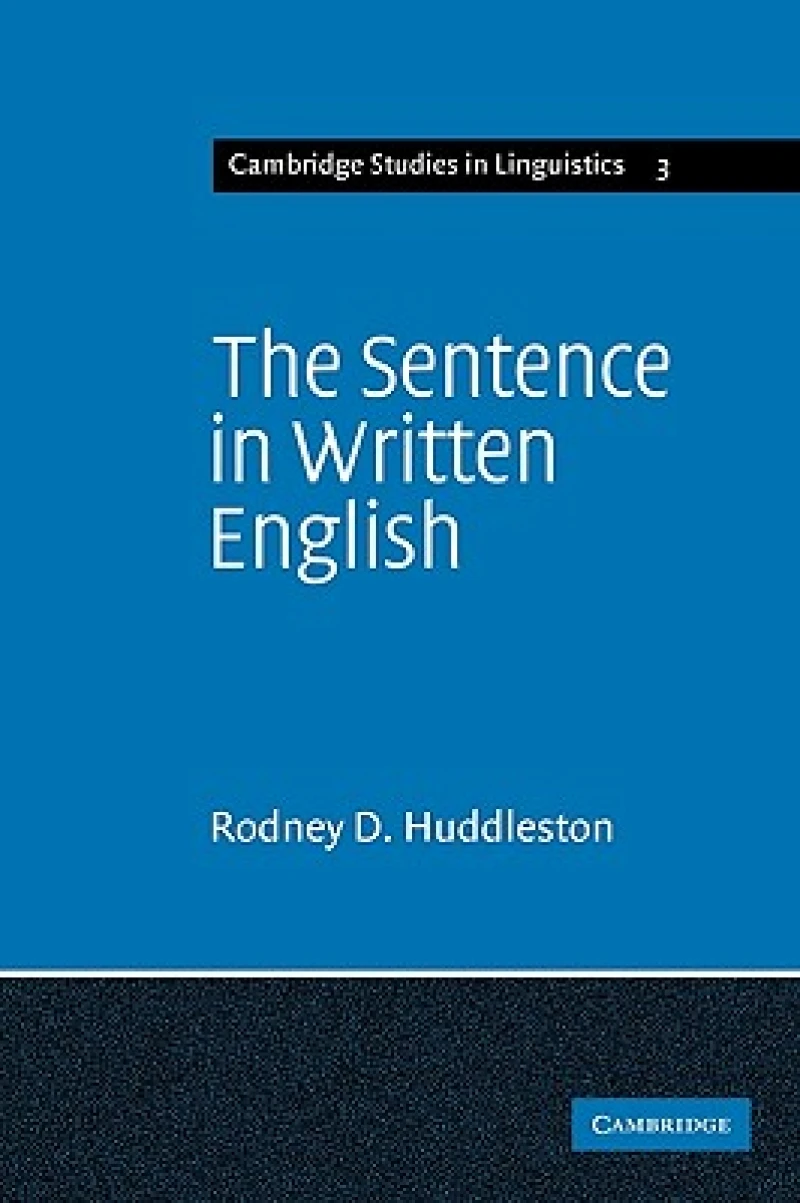 The Sentence in Written English