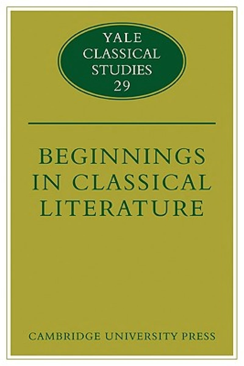 Beginnings in Classical Literature