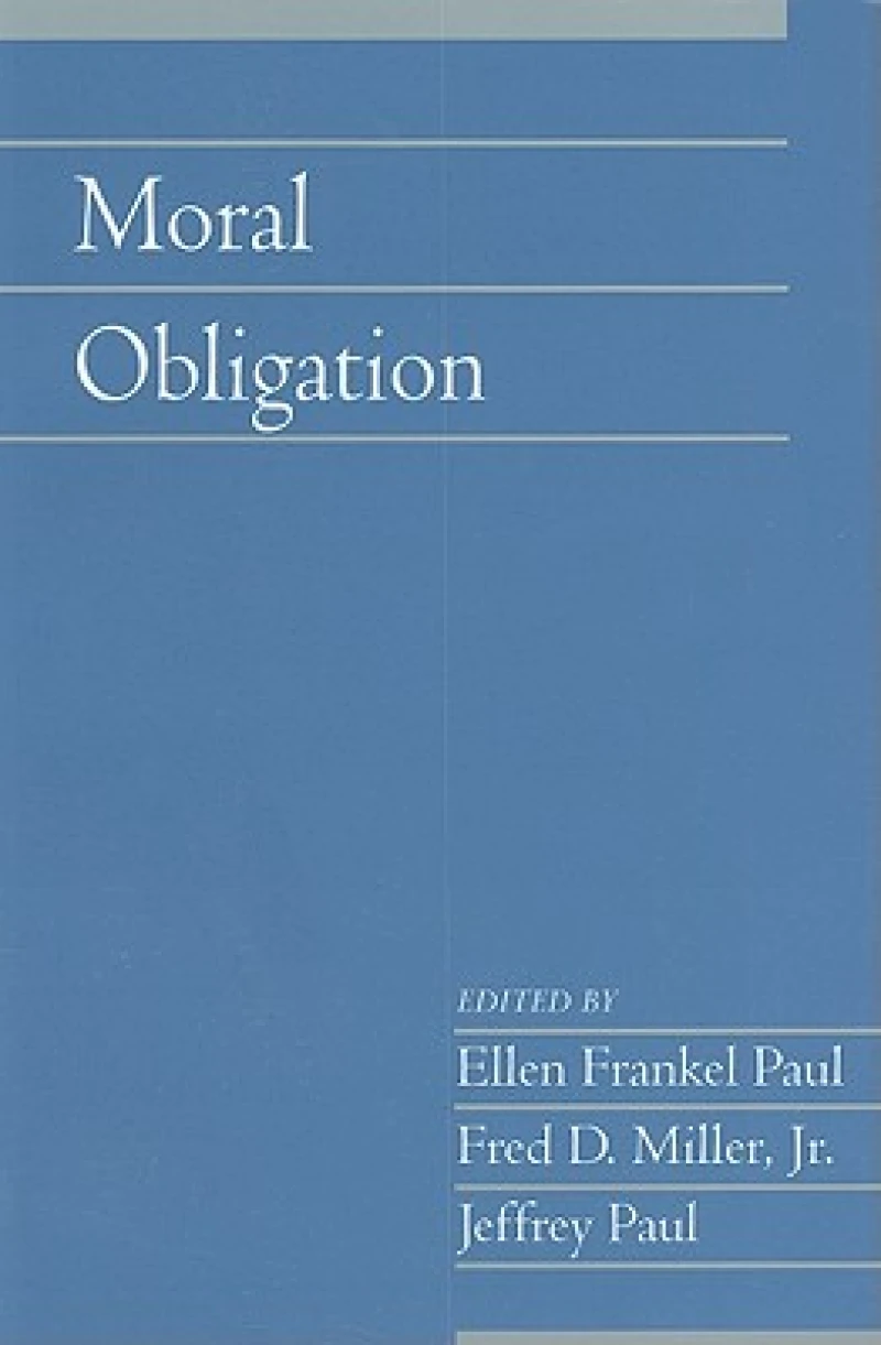 Moral Obligation: Volume 27, Part 2