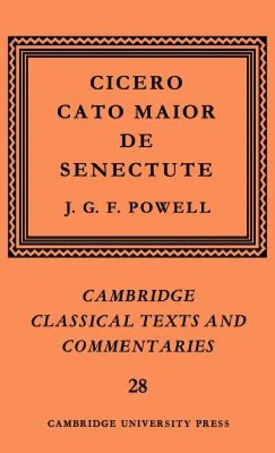 Cicero: Cato Maior de Senectute