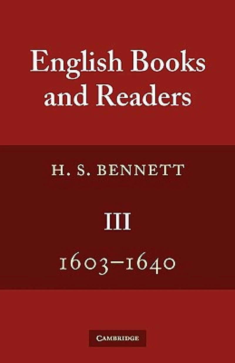 English Books and Readers 1603–1640
